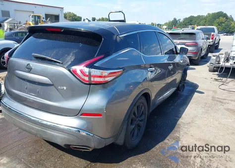 2015 Nissan Murano S из США, поврежденный, VIN 5N1AZ2MH2FN285216